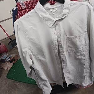 LL Bean Button Up